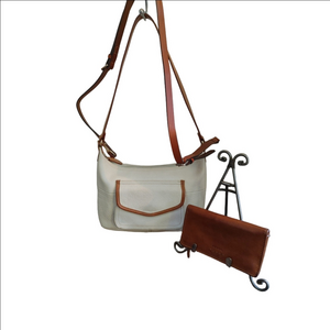 Fossil 75082 Leather Bag & Wallet Set